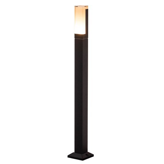 Gardenised LED Landscape Lighting IP65 Waterproof Outdoor Light Fixture with Durable Aluminum Housing 3000K Warm Light for Pathways Walkways Gardens Yards Driveways and Lawns Slim Square Design